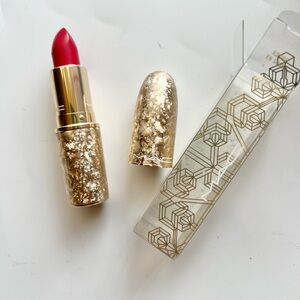 MAC Matte Lipstick Holiday ROUGE EN SNOW Full Size Brand New In Box (scratches